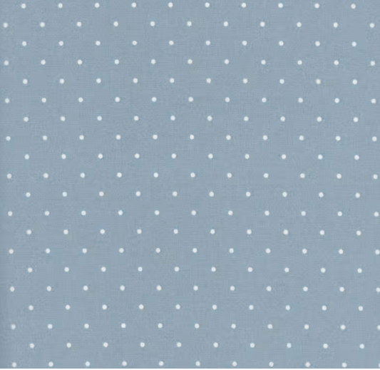 Moda Magic Dot Sky backing for Kaleidoscope quilt kit, 4.5 yards