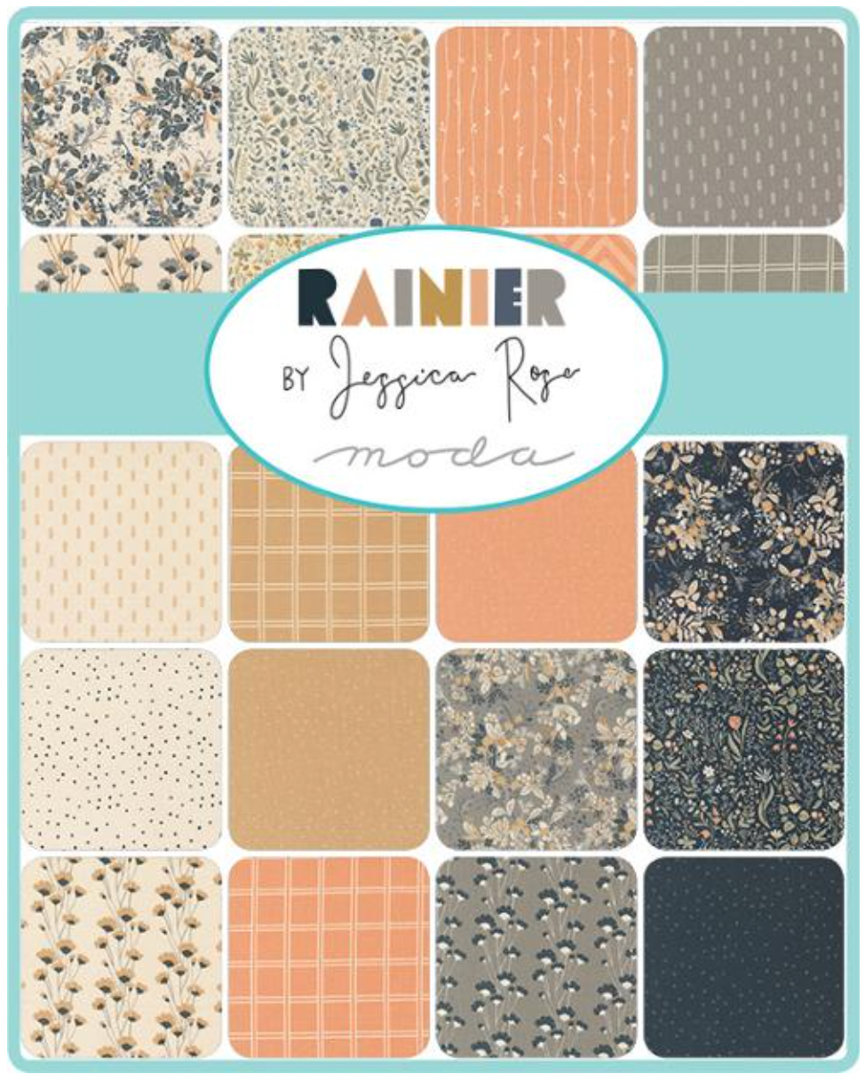 Rainier Layer Cake® 38140LC Moda Precuts 10" squares quilt fabric by Jessica Rose