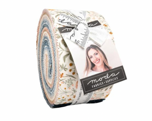 Rainier Jelly Roll® 38140JR Moda Precuts 100% cotton fabric quilt strips by Jessica Rose
