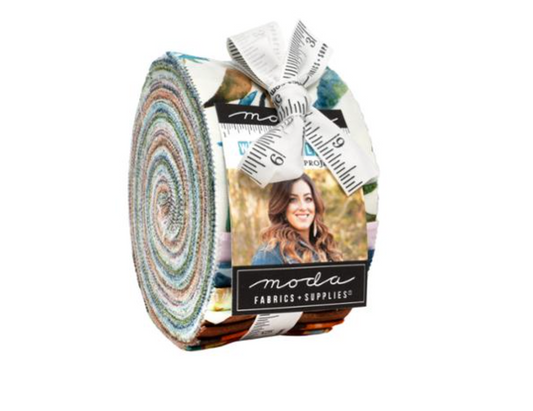 Wanderlust Jelly Roll® 39840JR Moda Precuts fabric strips by Create Joy Project