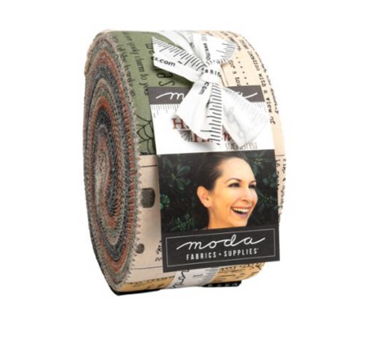 Home Sweet Haunt Jelly Roll  Moda 20910JR precuts by Stacy Iest Hsu