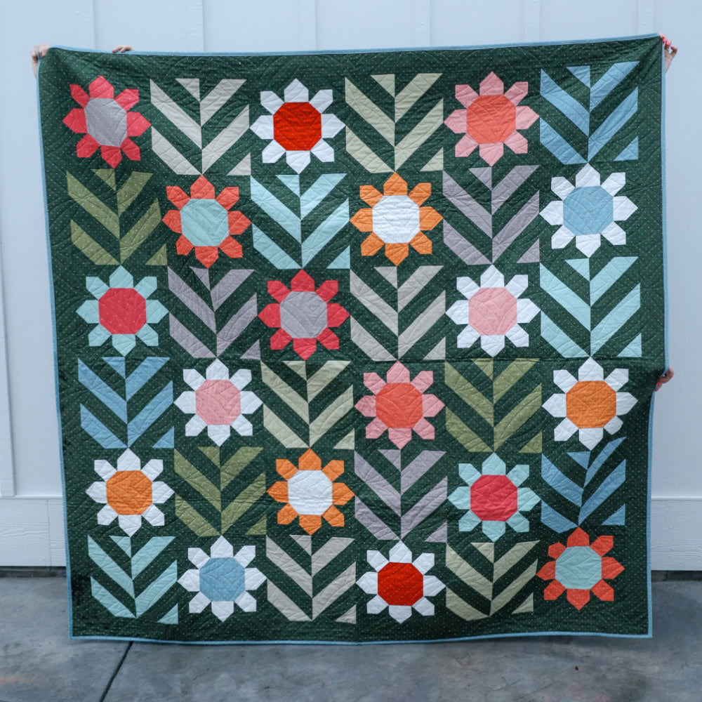 Spring Fling Sew-Ready Quilt Kit: Moda Magic Dot Edition