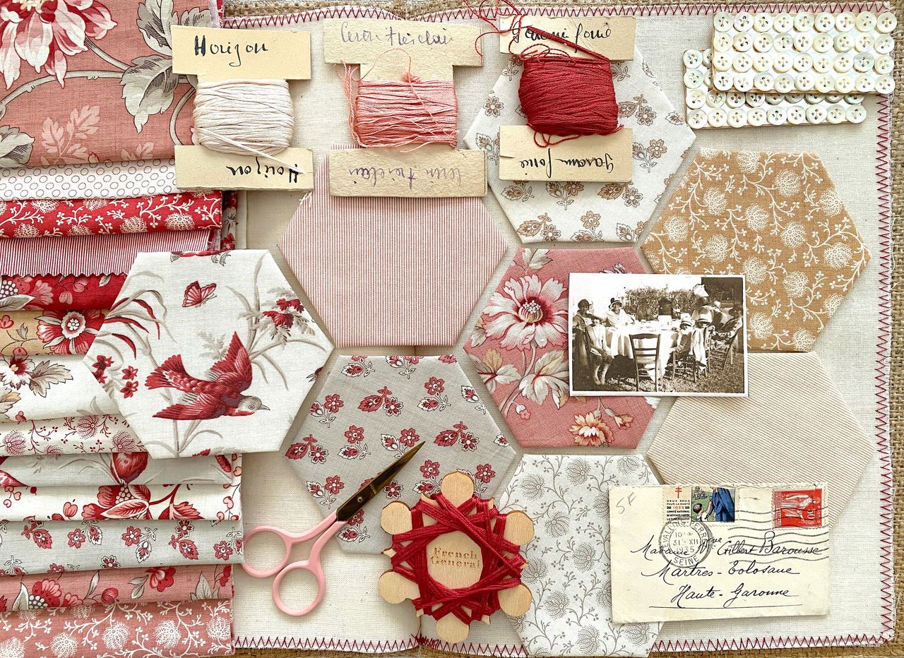 Joie De Vivre Jelly Roll® 13980JR Moda Precuts Jelly Roll 100% cotton fabric quilt strips by French General