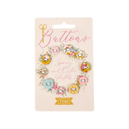 TIlda Creating Memories Buttons: Spring and Easter Pastels