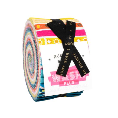 Washi Plus Jelly Roll® RS1090JR Ruby Star Moda Precuts Jelly Roll 100% cotton fabric quilt strips by Rashida Coleman Hale
