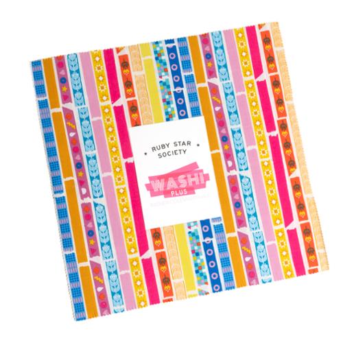 Washi Plus Layer Cake® RS1090LC Ruby StarModa Precuts precut Layer Cake 10" squares quilt fabric by Rashida Coleman Hale