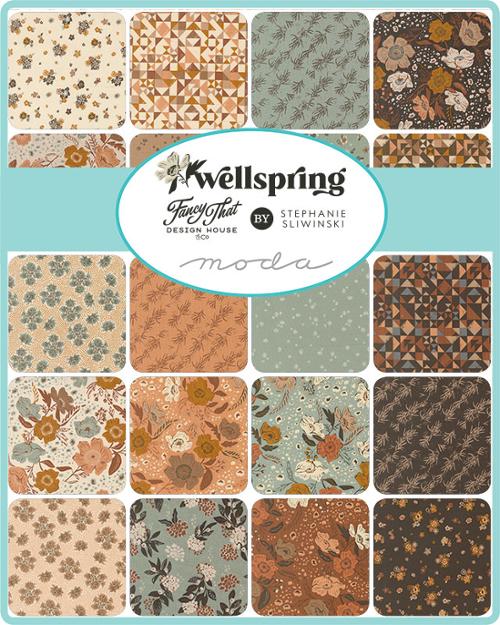 Wellspring Layer Cake® 45670LC Moda Precuts Layer Cake 10" squares quilt fabric by Fancy That Design House