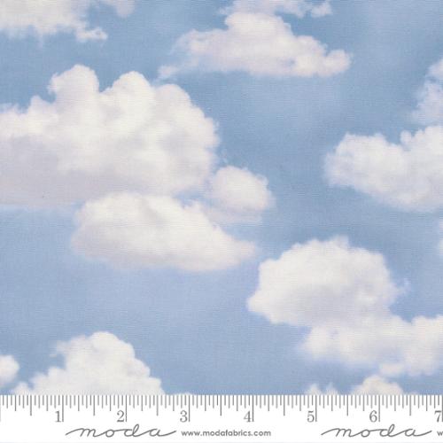 Backing For Wild Blue Yonder quilt 7 1/4 yards Wild Blue Yonder Sky 33878 11 Moda
