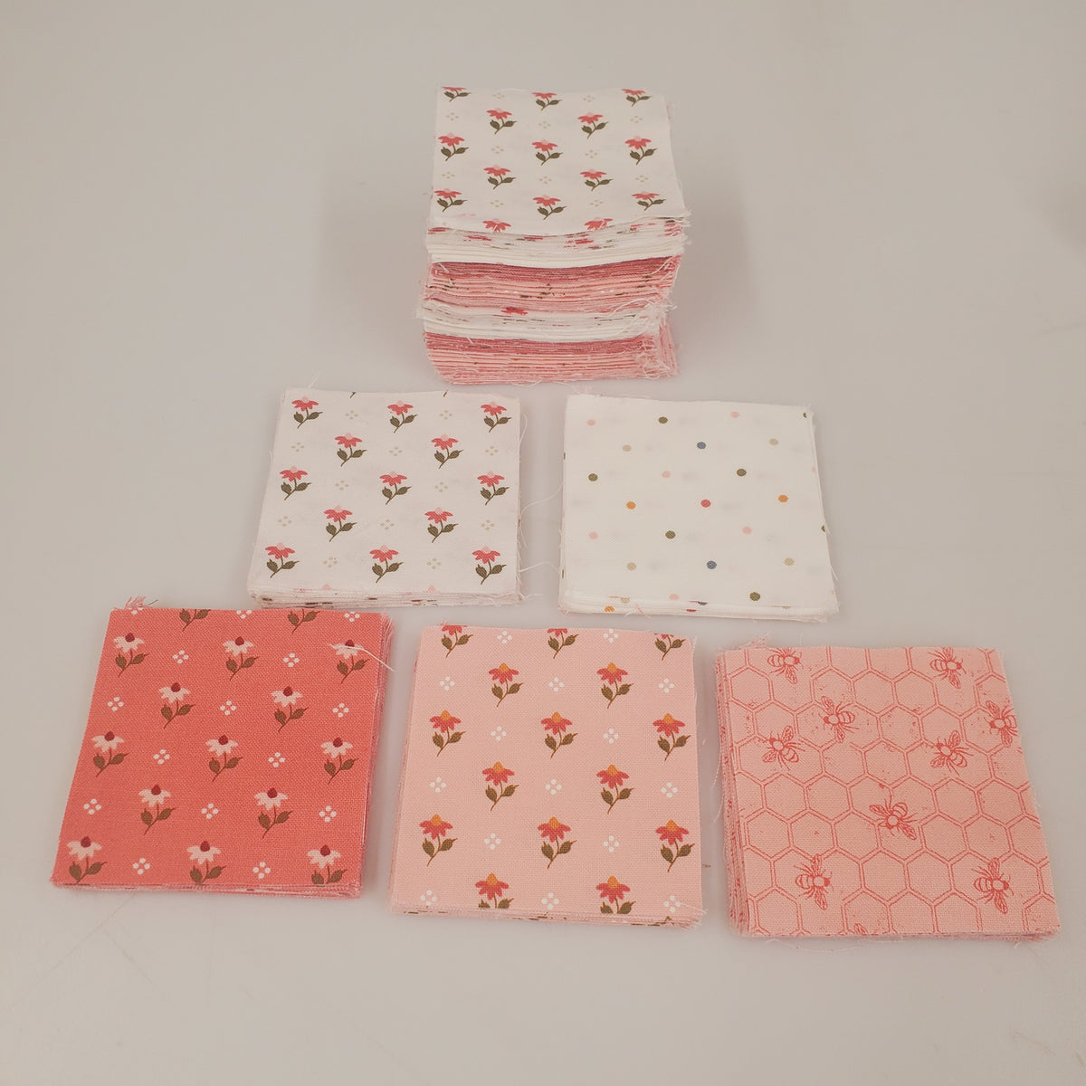 720 piece Wild Honey Moda precut mini charm pack 2.5" squares quilt fabric