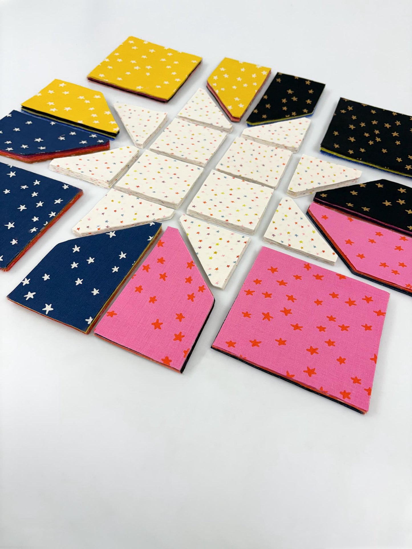 Star Pop II Sew-Ready Quilt Kit Featuring Starry Fabric by Ruby Star