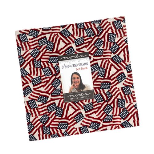 America 250 Years Layer Cake® 56180LC Moda Precuts 10" squares quilt fabric by Deb Strain