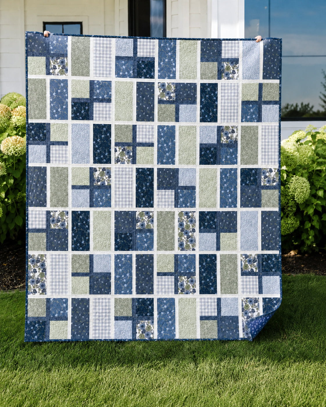 Apple Cider Sew-Ready Quilt Kit in New Beautiful Juniper Fabrics 65" X 76"