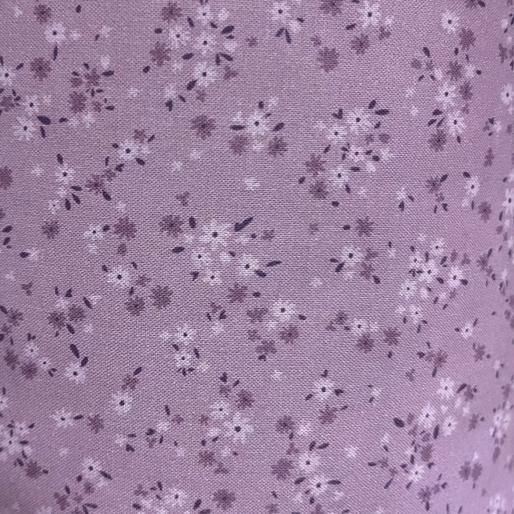 Lavender Floral backing for Lavender Bloom quilt, 4 yards