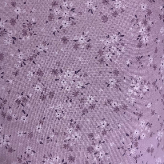 Lavender Floral backing for Lavender Bloom quilt, 4 yards