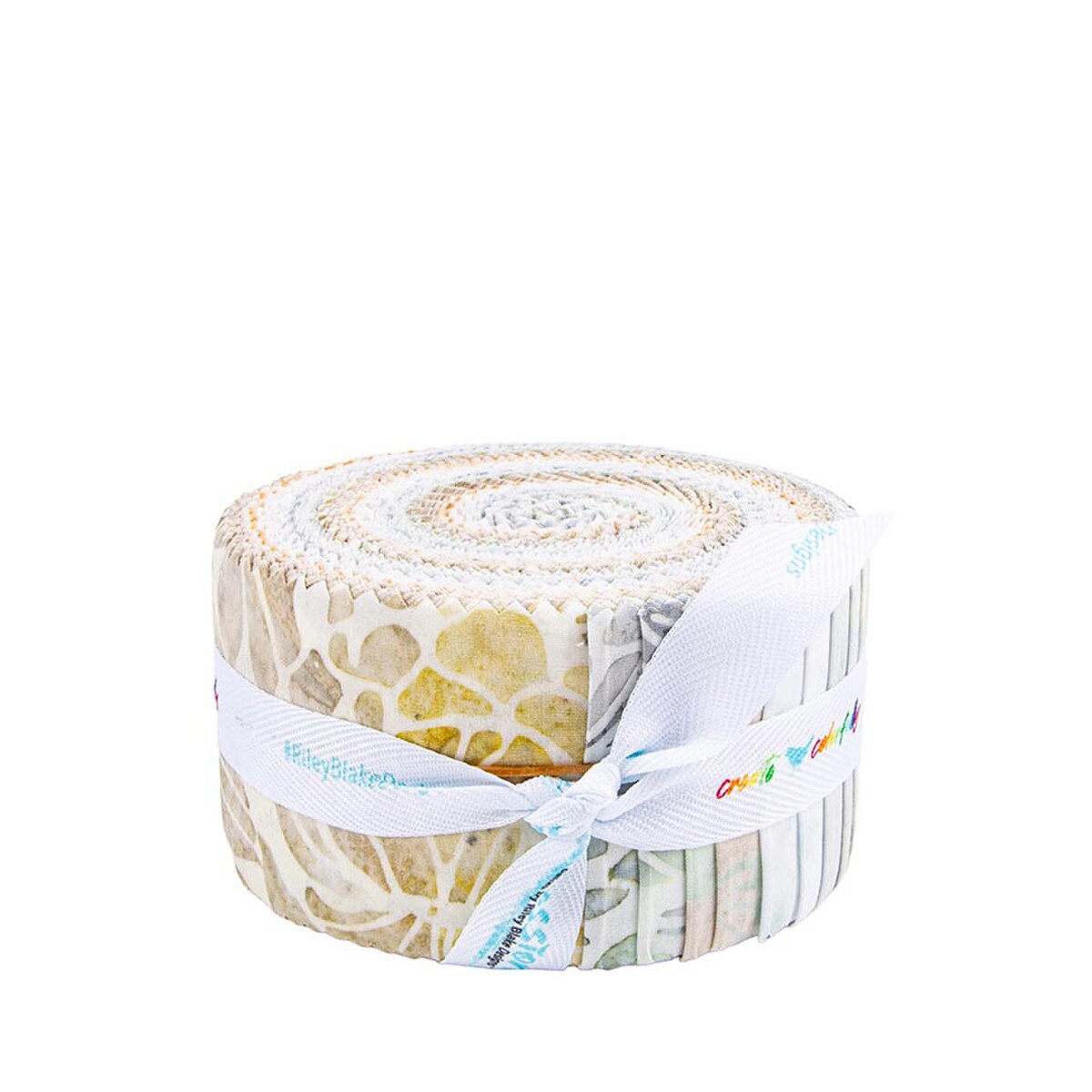 Riley Blake Batik Porcelains 40 piece 2.5-inch Strips Jelly Roll RP-23454-40 Porcelains Collection