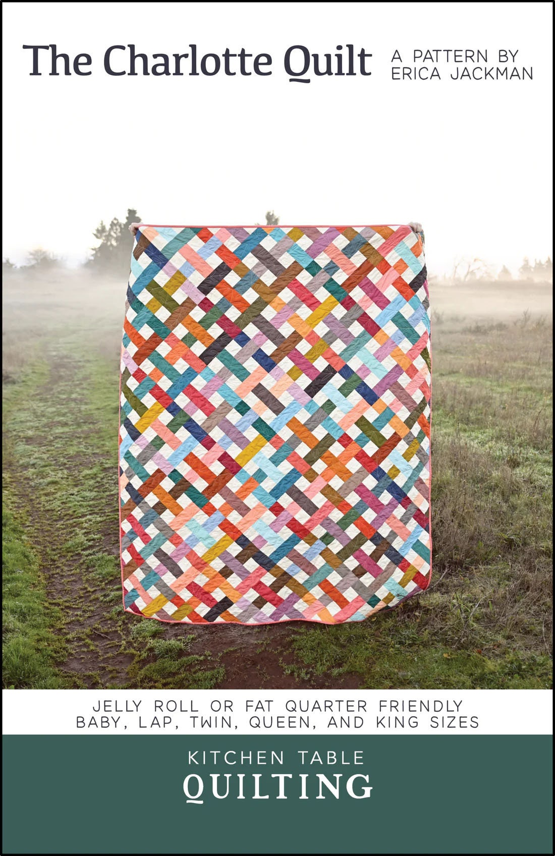 Charlotte Basket Weave Pre Cut Quilt Kit (Includes Backing!)