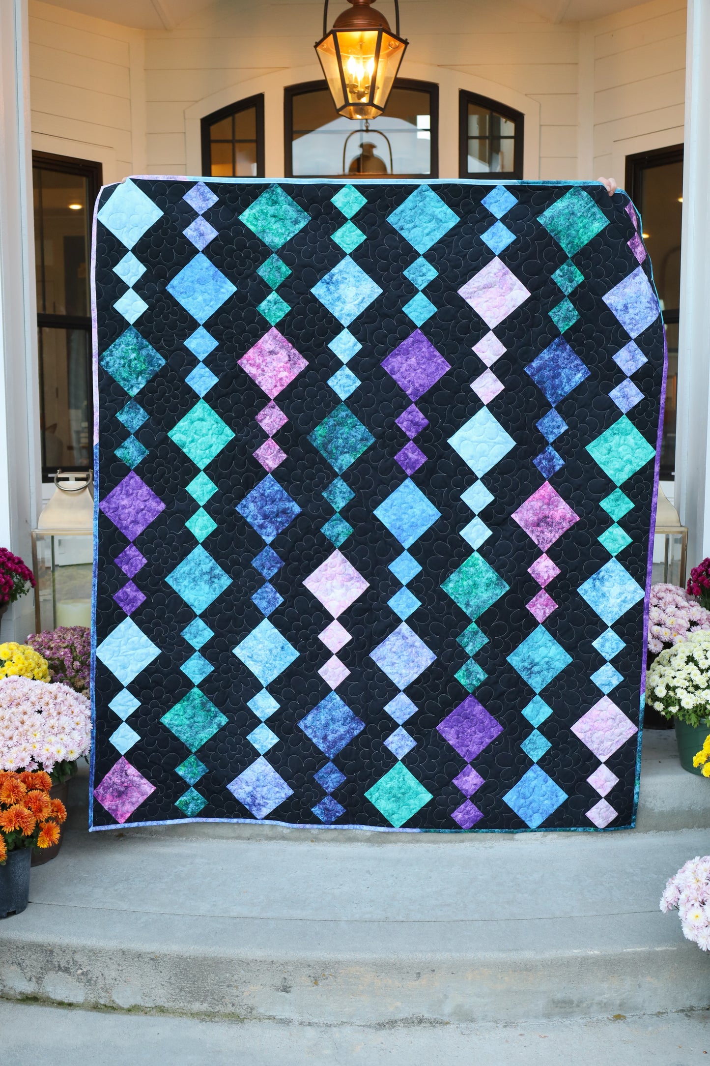 Beaded Jewels: Nightlife Sew-Ready Precut Quilt Kit
