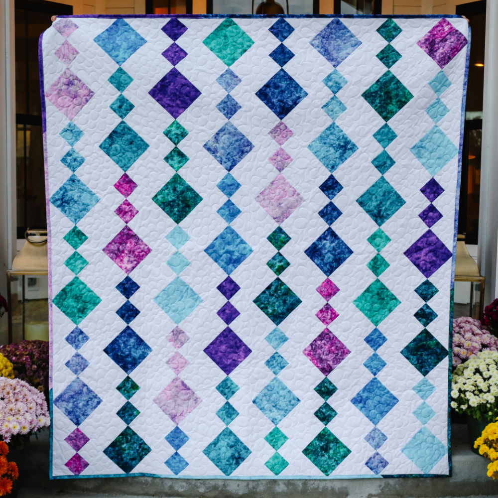 Beaded Jewels: Diva Sew-Ready Precut Quilt Kit