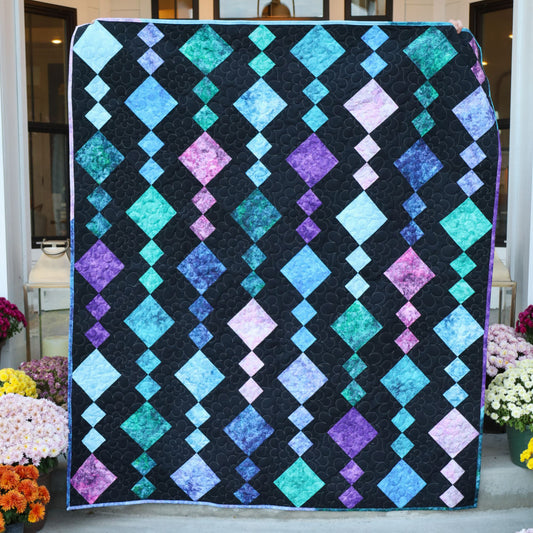 Beaded Jewels: Nightlife Sew-Ready Precut Quilt Kit