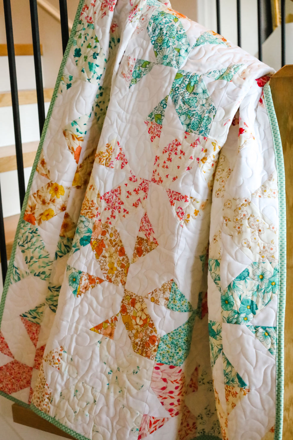 Bloomcross Precut Quilt Kit Featuring Art Gallery Bloomcore – My Fabric ...