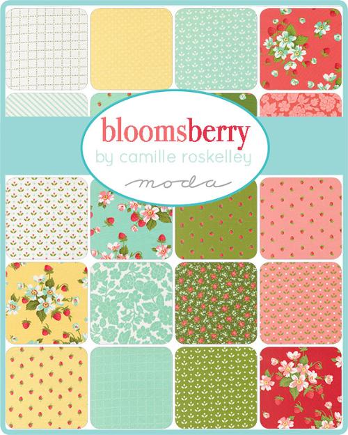 Bloomsberry Layer Cake® 55350LC Moda Precuts Layer Cake 10" squares quilt fabric by Camille Roskelley