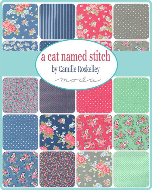 Cat Named Stitch Jelly Roll® 55340JR Moda Precuts Moda Precuts 100% cotton fabric quilt strips by Camille Roskelley
