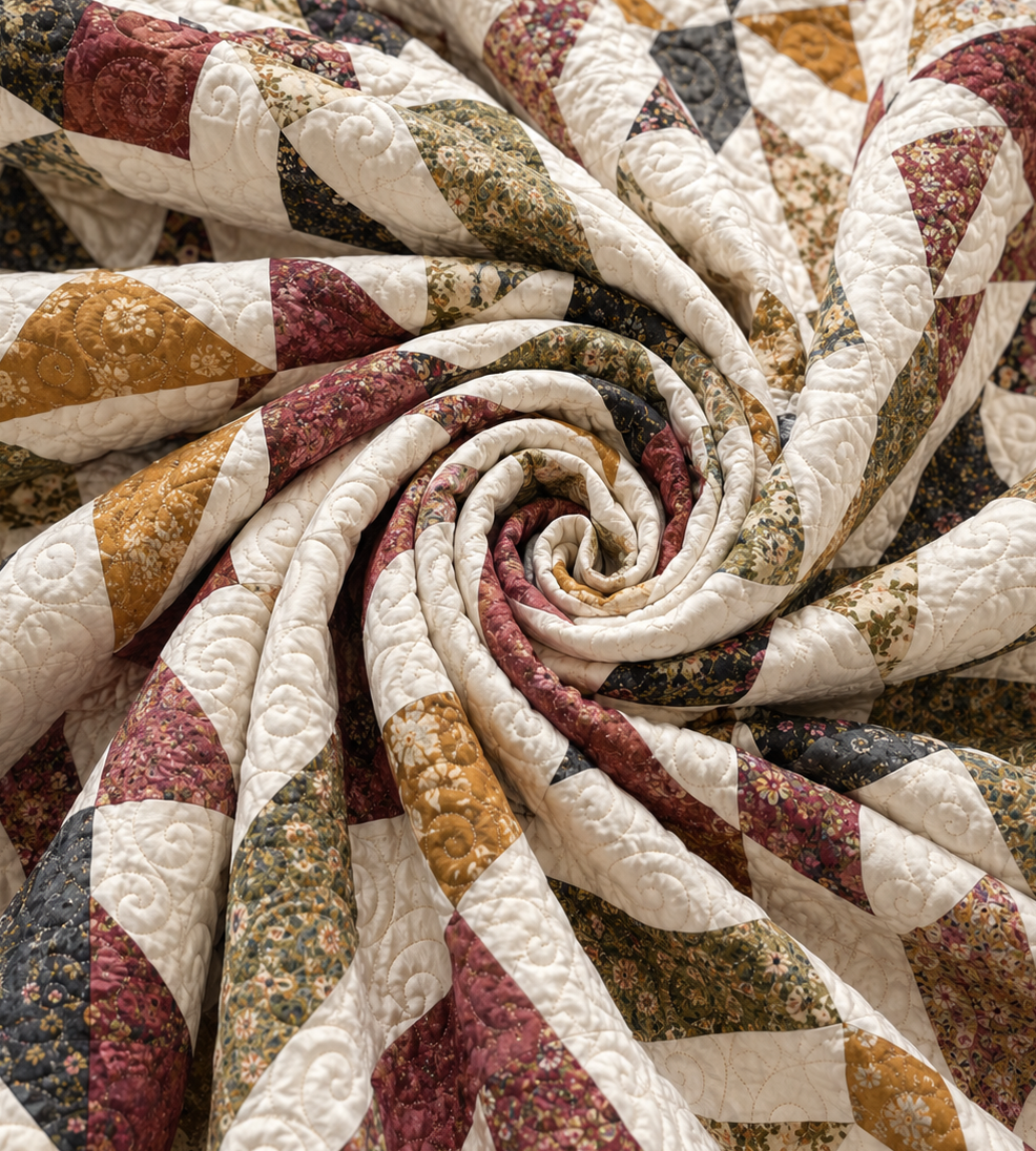 Bloomcross with Chelsea Garden by Moda Fabric