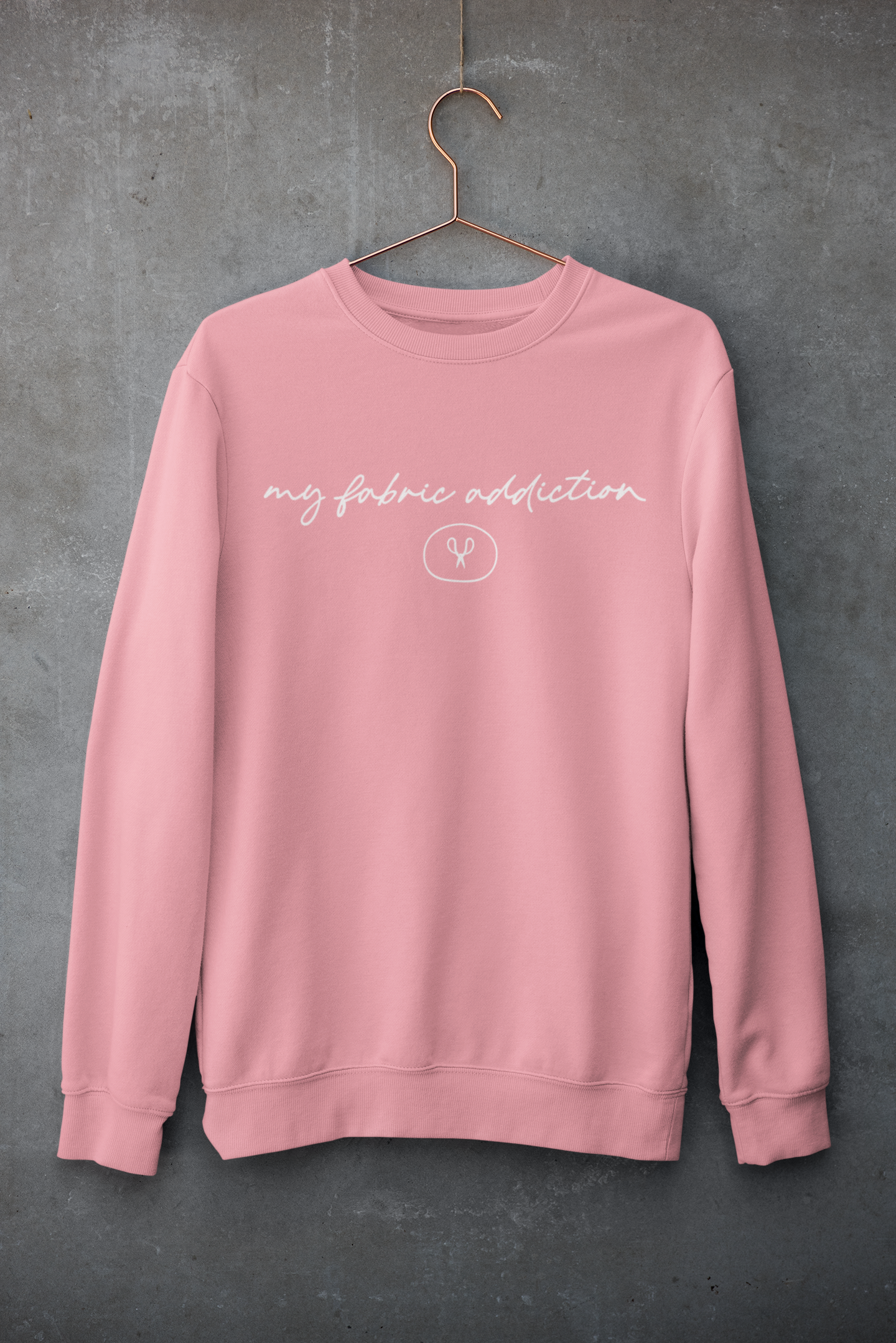 My Fabric Addiction Crewneck Sweatshirt