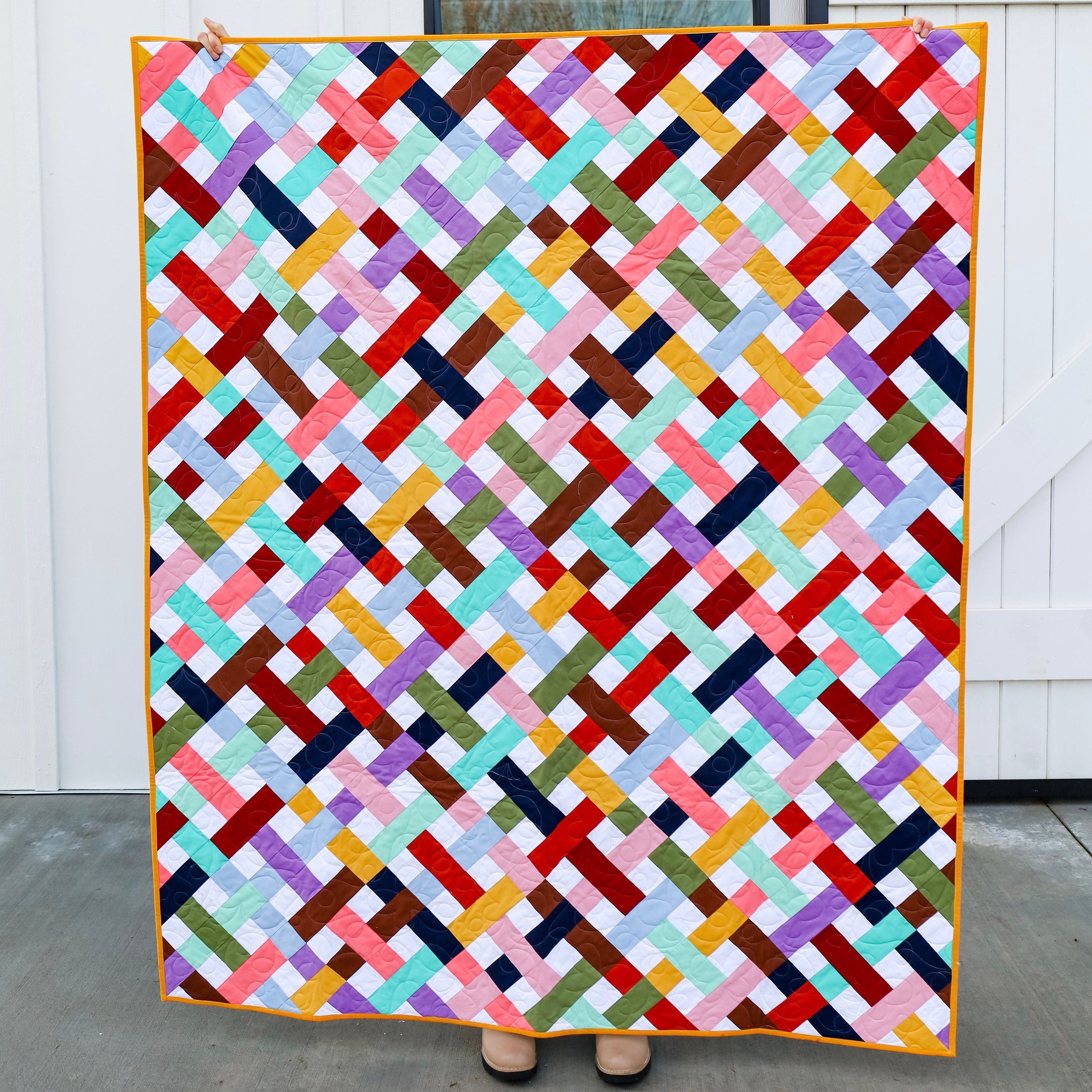 Charlotte Basket Weave Pre Cut Quilt Kit (Includes Backing!) – My ...