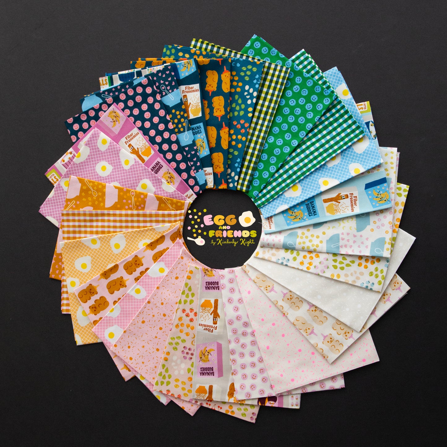 Egg and Friends Layer Cake® RS3106LC Ruby Star  Precuts pre-cut Layer Cake 10" squares quilt fabric by Kimberly Kight