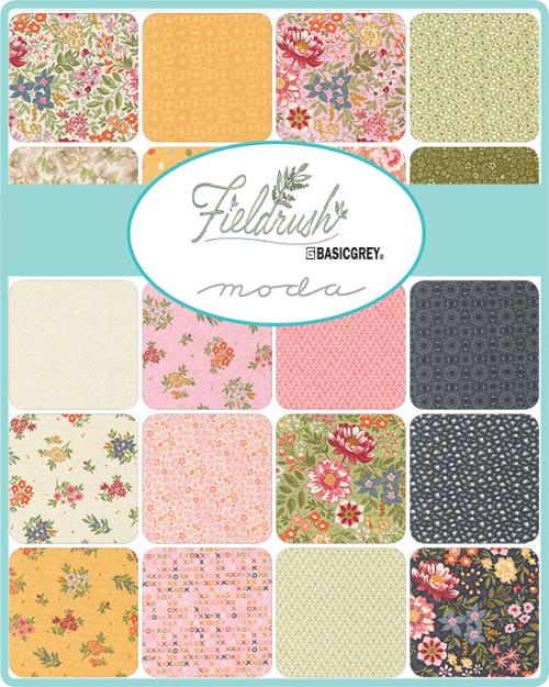 Fieldrush Layer Cake® 30780LC Moda Precuts 100% cotton quilting fabric 10" squares quilt fabric by BasicGrey