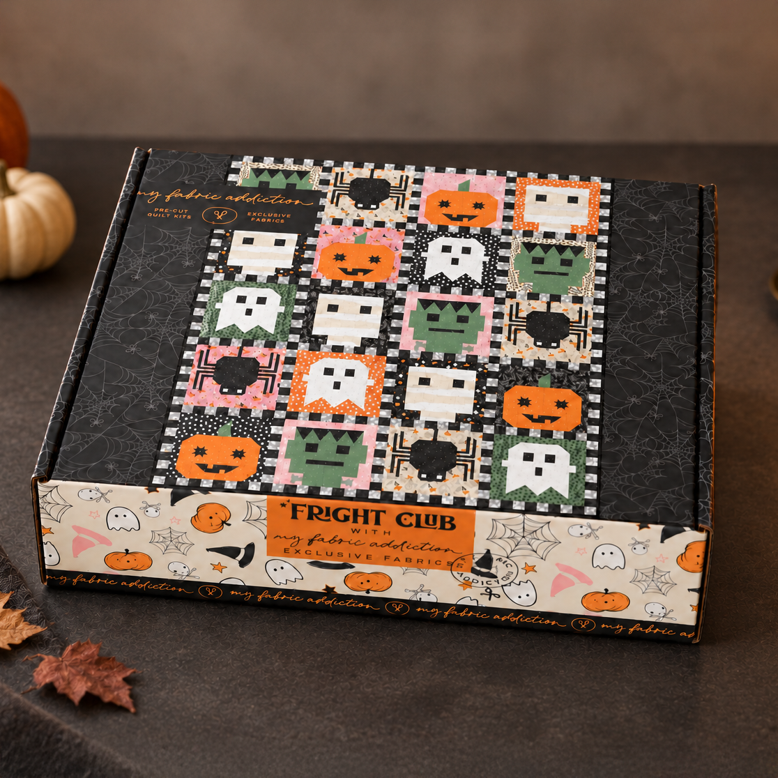 Fright Club Pre Cut Quilt Kit