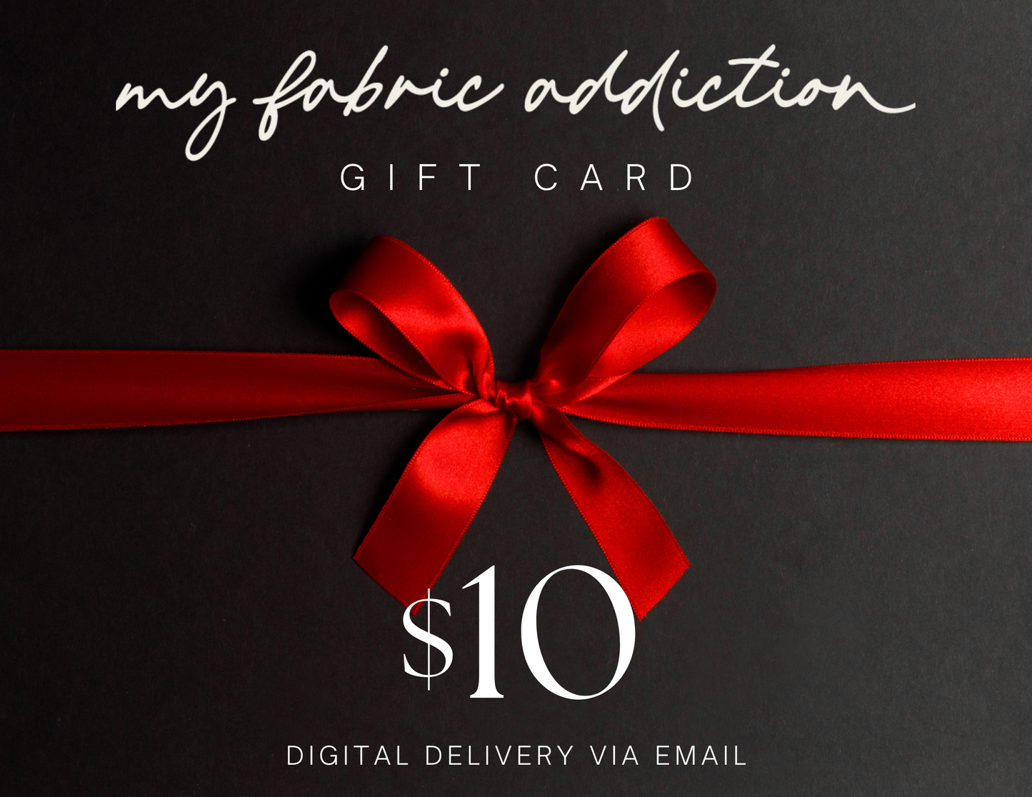 My Fabric Addiction Gift Card