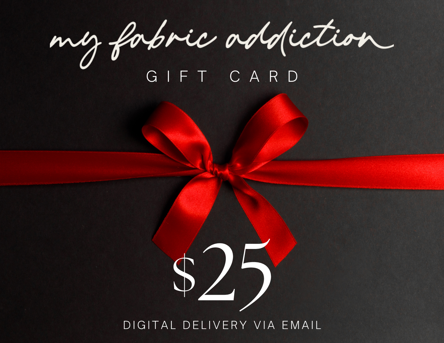 My Fabric Addiction Gift Card