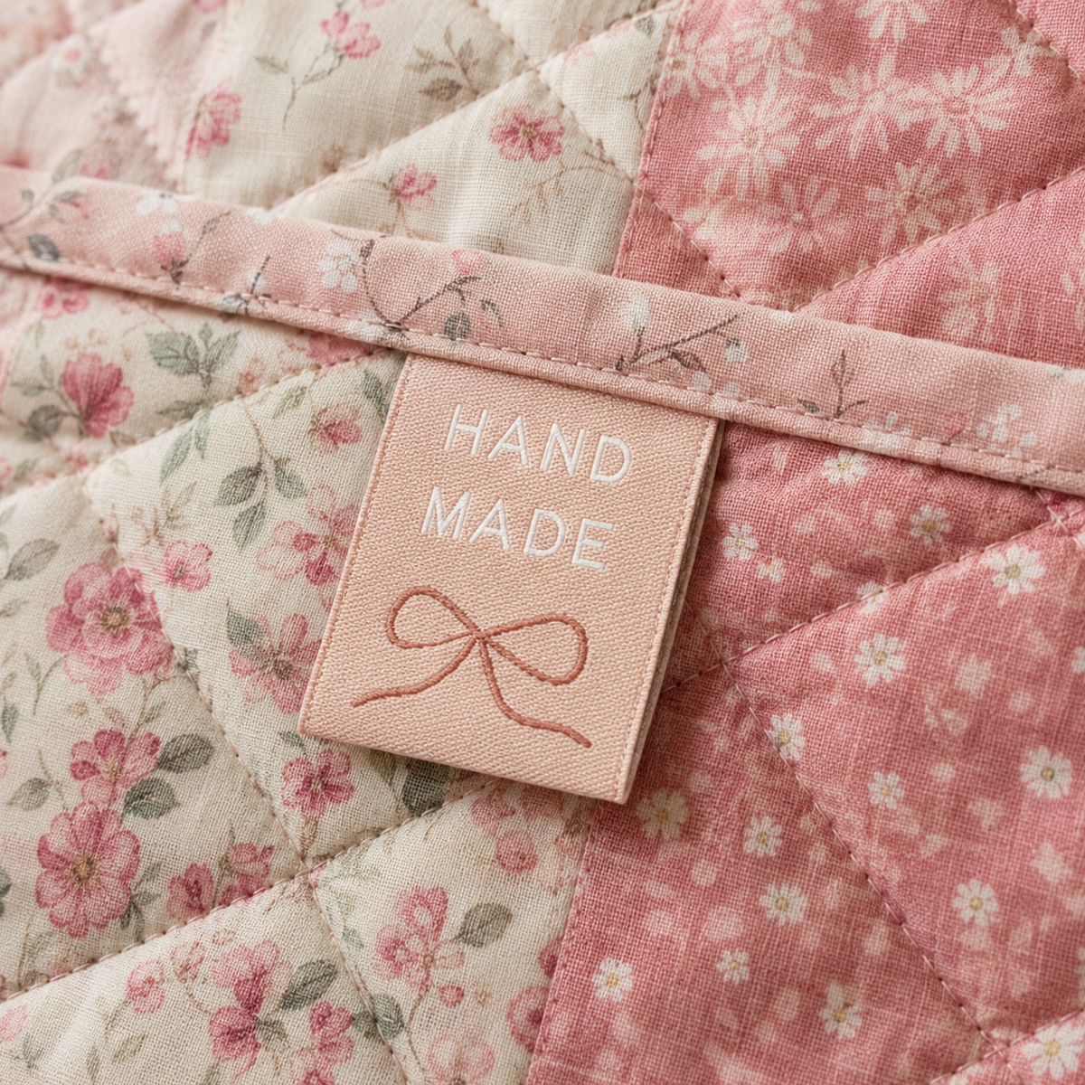 Quilt Tags Pack - Handmade