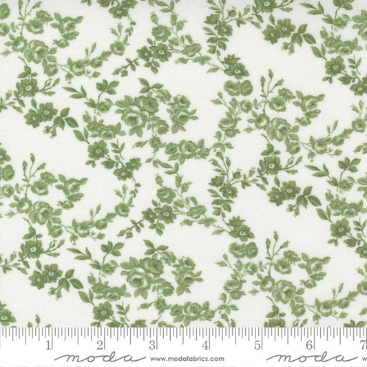 Nantucket Summer Camille Roskelley 55263 26 Grass Floral  Moda Fabric BY THE YARD