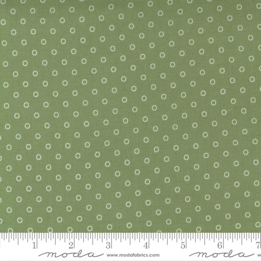 Nantucket Summer Camille Roskelley 55264 16 Grass Dots Moda Fabric BY THE YARD