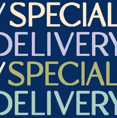 ENDOFBOLT92 Special Delivery Fabric 100% cotton quilting fabric