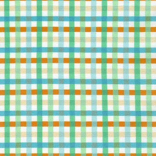 END OF BOLT 78 Farm to Table Plaid Natural aak-20957-14 100% cotton quilting fabric