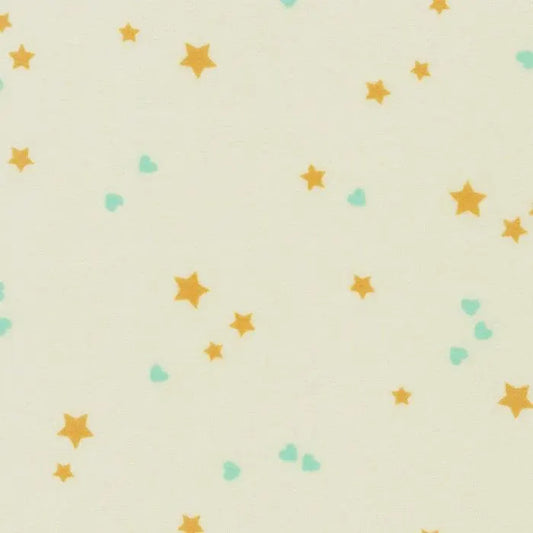 ENDOFBOLT90 Snow Snuggles Flannel Welf-20966-84 Cream 100% cotton quilting fabric