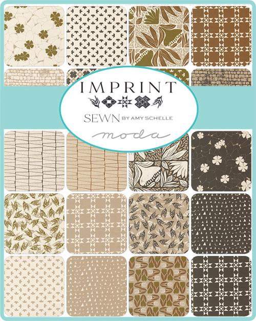 Imprint Jelly Roll® 25180JR Moda Precuts 100% cotton fabric quilt strips by Sewn By Amy Schelle