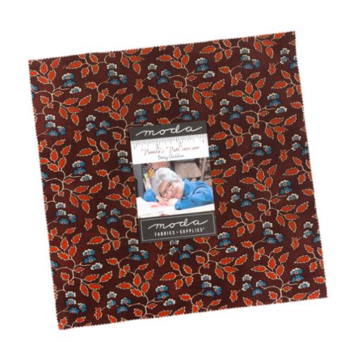 Pamelias Path Layer Cake® 47550LC Moda Precuts 10" squares quilt fabric by Betsy Chutchian