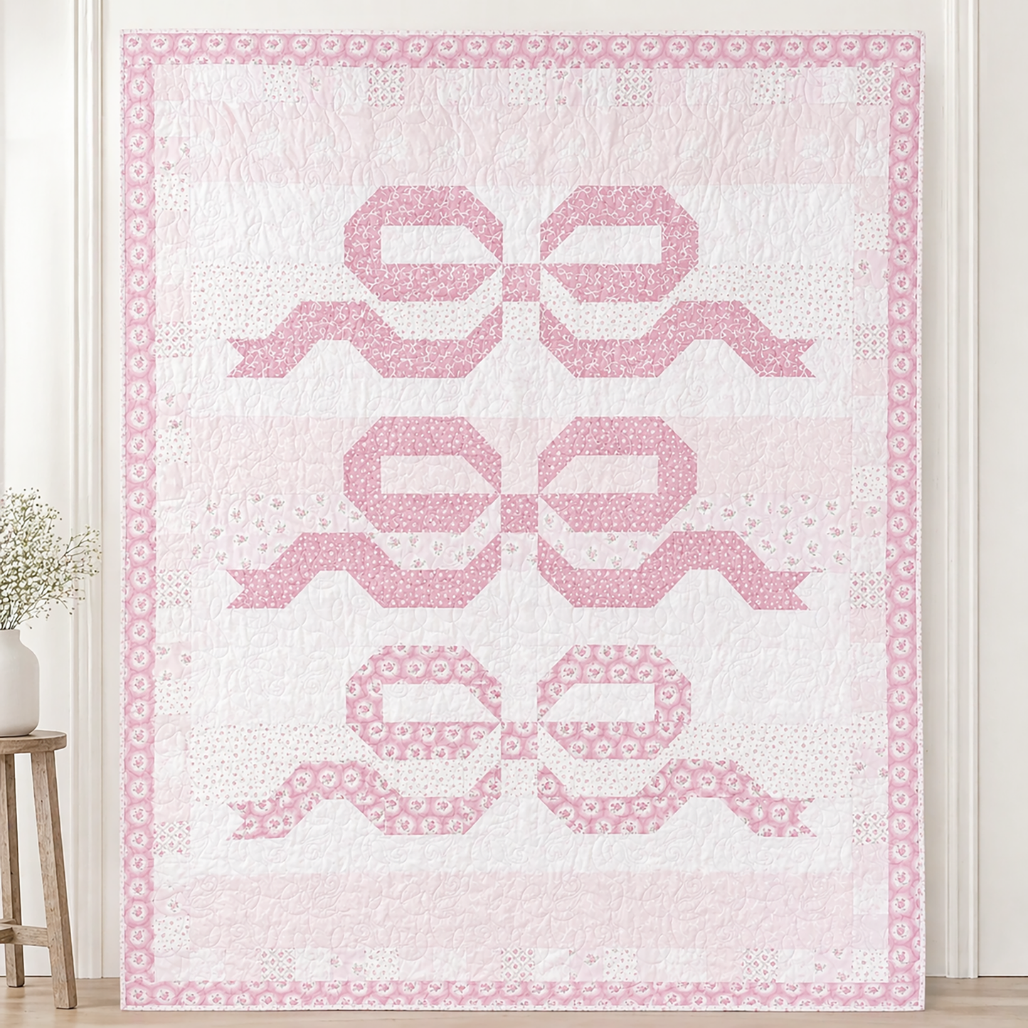 Love Blossoms Pre Cut Quilt Kit