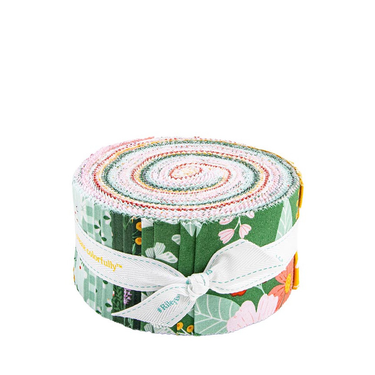 Riley Blake Batiks Meadow Moments 40 piece 2.5-inch Strips Jelly Roll RP-17230-40 by Little Forest Atelier