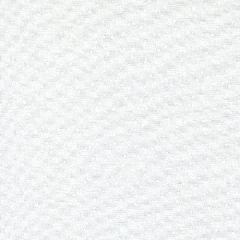 END OF BOLT 68 Moda 55337 Blueprint White 100% cotton quilting fabric