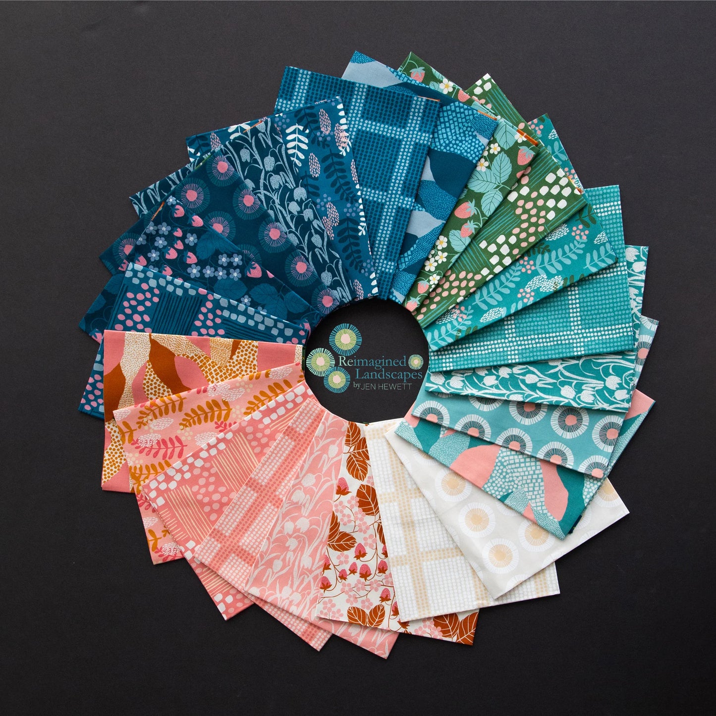 Reimagined Lands Jelly Roll® RS6049JR Ruby Star Moda Precuts 100% cotton fabric quilt strips by Jen Hewett