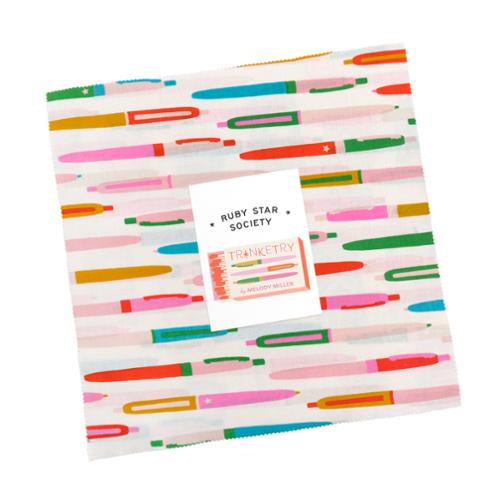 Trinketry Layer Cake® RS0109LC Ruby Star Precut Layer Cake 10" squares quilt fabric by  Melody Miller