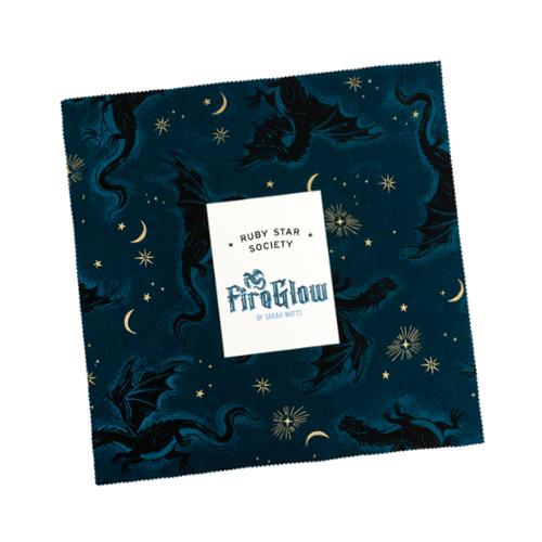 Fireglow Layer Cake® RS2131LC Ruby Star Precut 100% cotton quilting fabric 10" squares quilt fabric by Sarah Watts