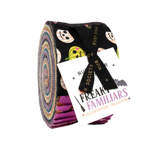 Freaky Familiars Jelly Roll® RS5190JR Ruby Star Precut 100% cotton fabric quilt strips by Ruby Star Society