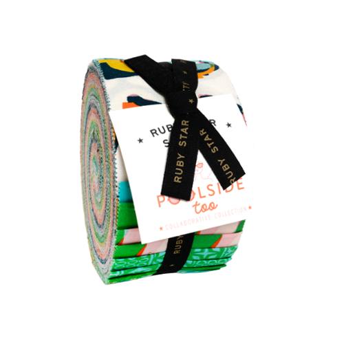 Poolside Too Jelly Roll® RS5197JR Ruby Star Precut 100% cotton fabric quilt strips by Ruby Star Society